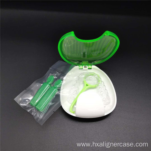 Dental Orthodontic Press-To-Open Dental Retainer Box